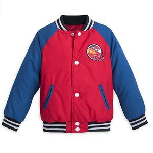 Disney Lightning McQueen Boy's Varsity Jacket